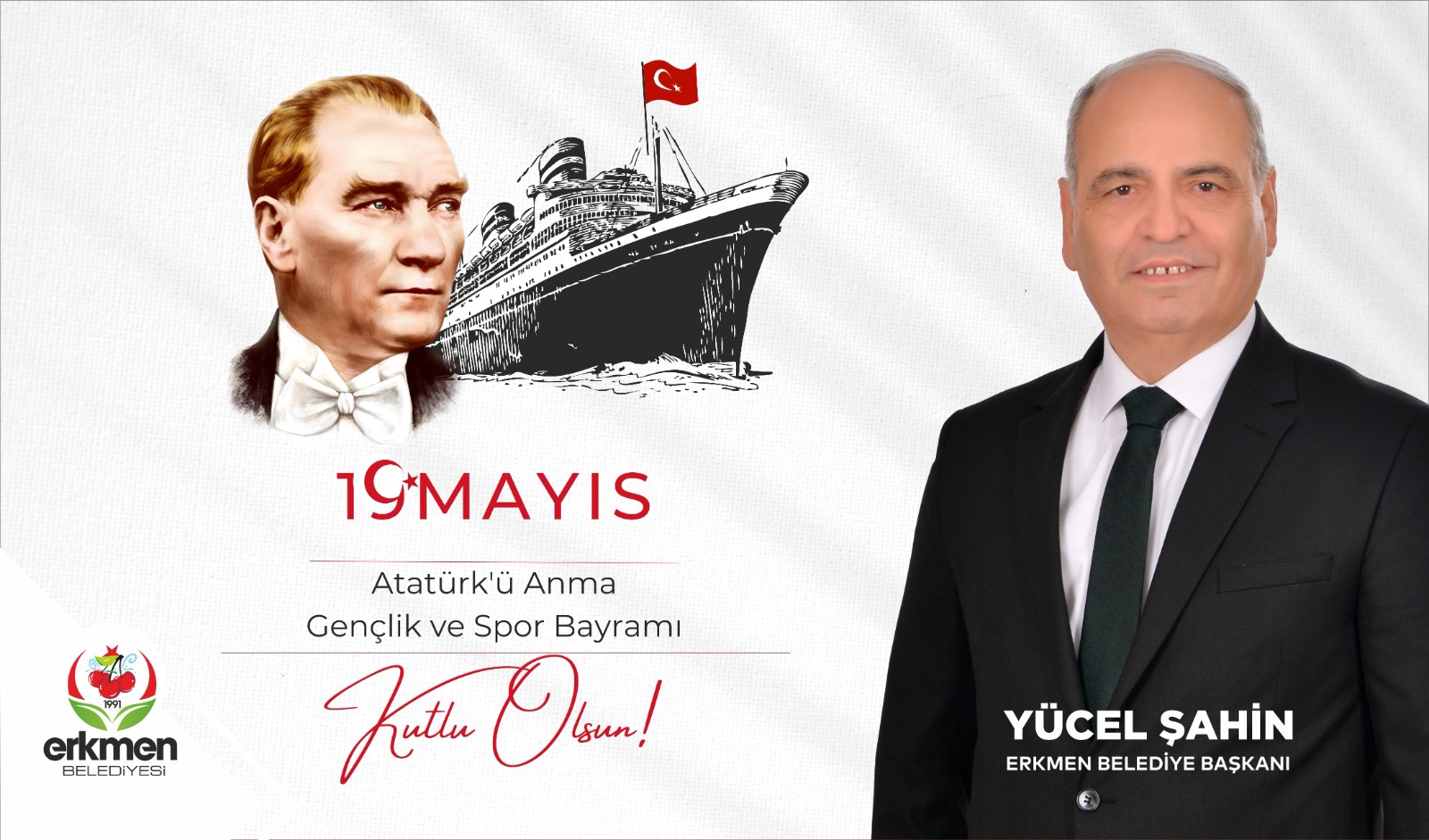 19 May�s Atat�rk?� Anma, Gen�lik ve Spor Bayram� kutlu olsun!